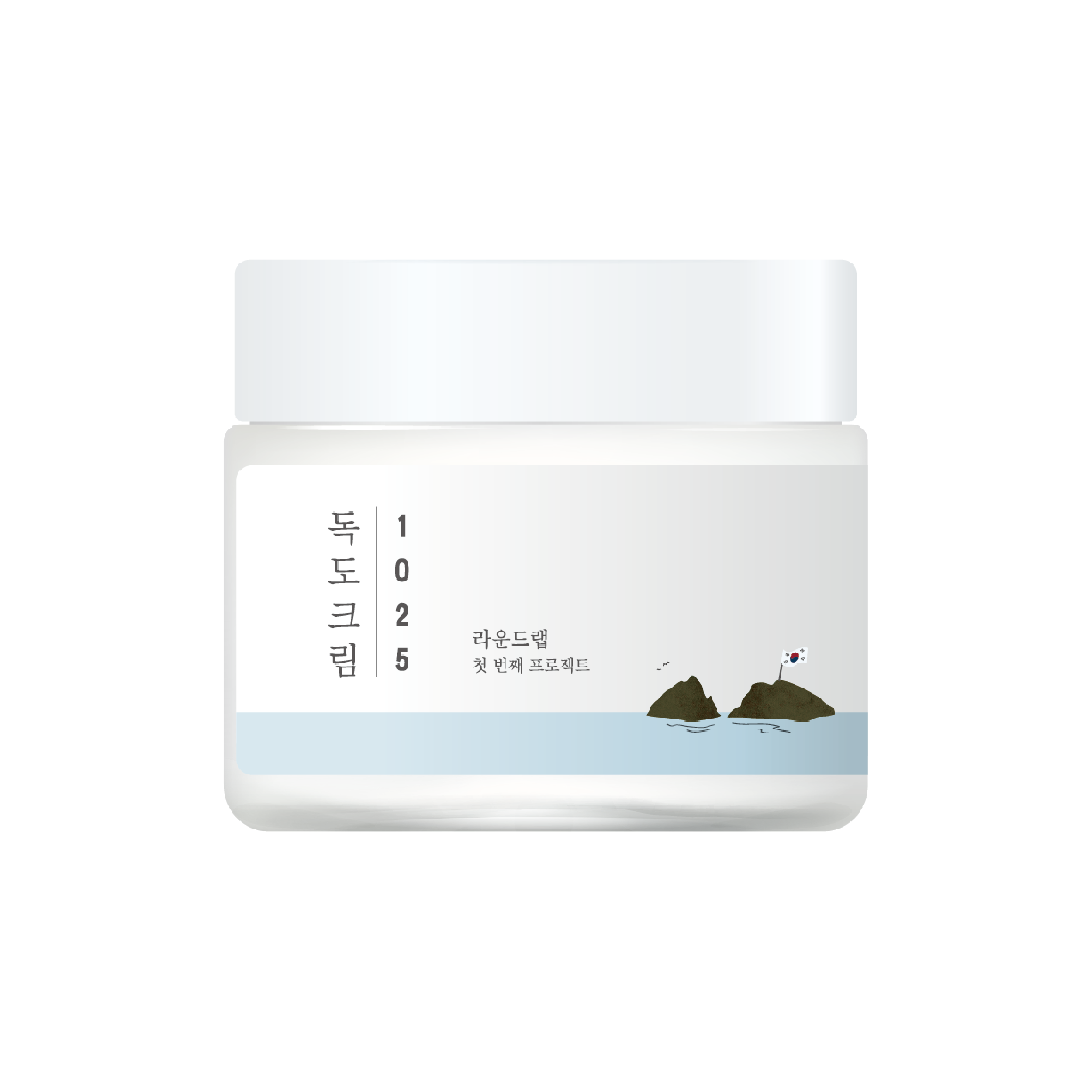 Зволожуючий крем з морською водою для сухого типу шкіри  - ROUND LAB 1025 Dokdo Cream 80 ml