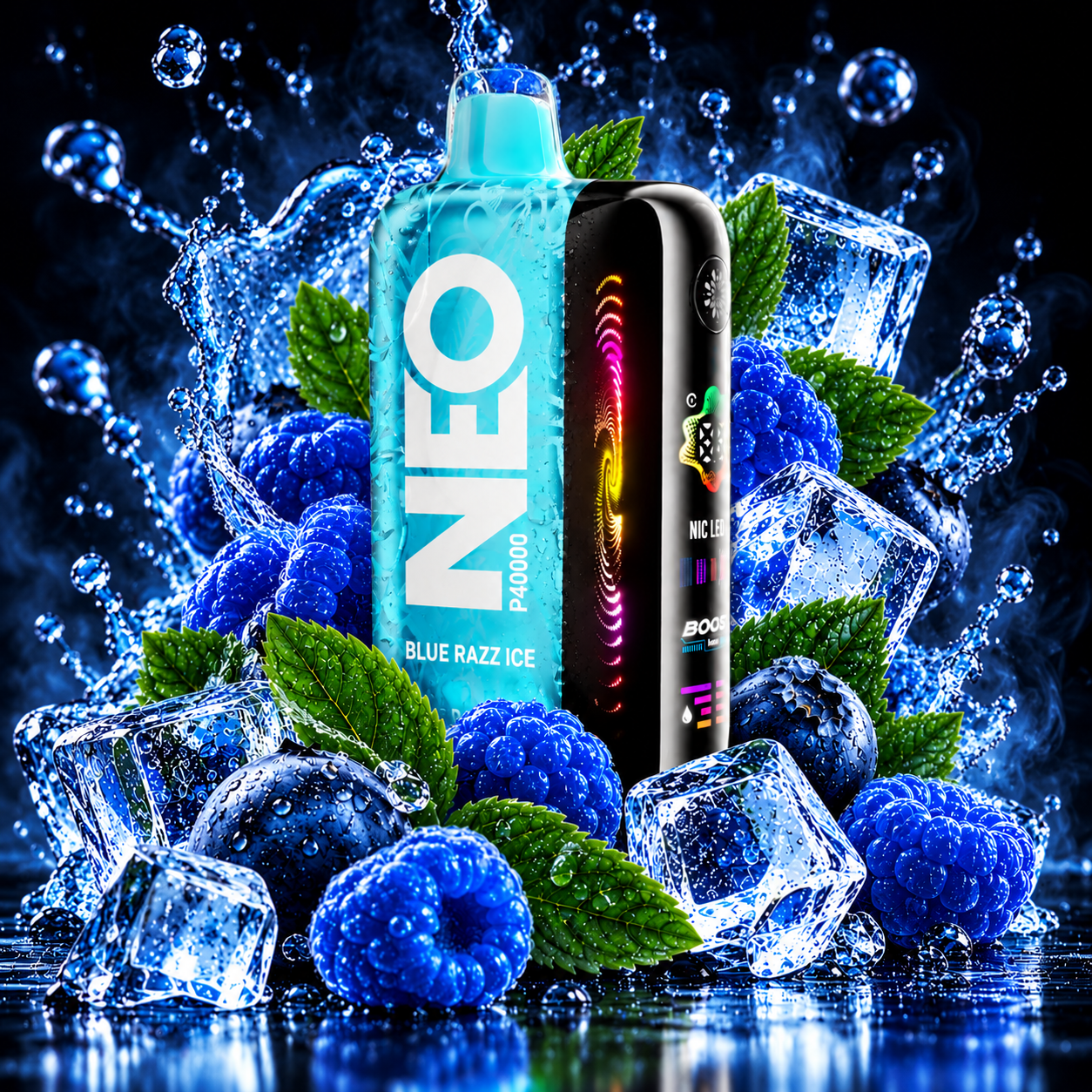 Аiris NEO P40000 Blue Razz Ice (Свіжі Ягоди Лід)