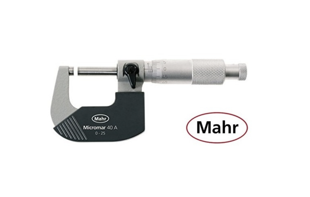 Мікрометр гладкий Mahr Micromar 40 A МК-25, 0–25 мм