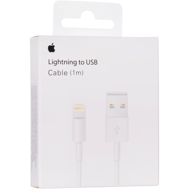 Кабель USB Original Quality Lightning 1m (MD818ZM/A)(box) White