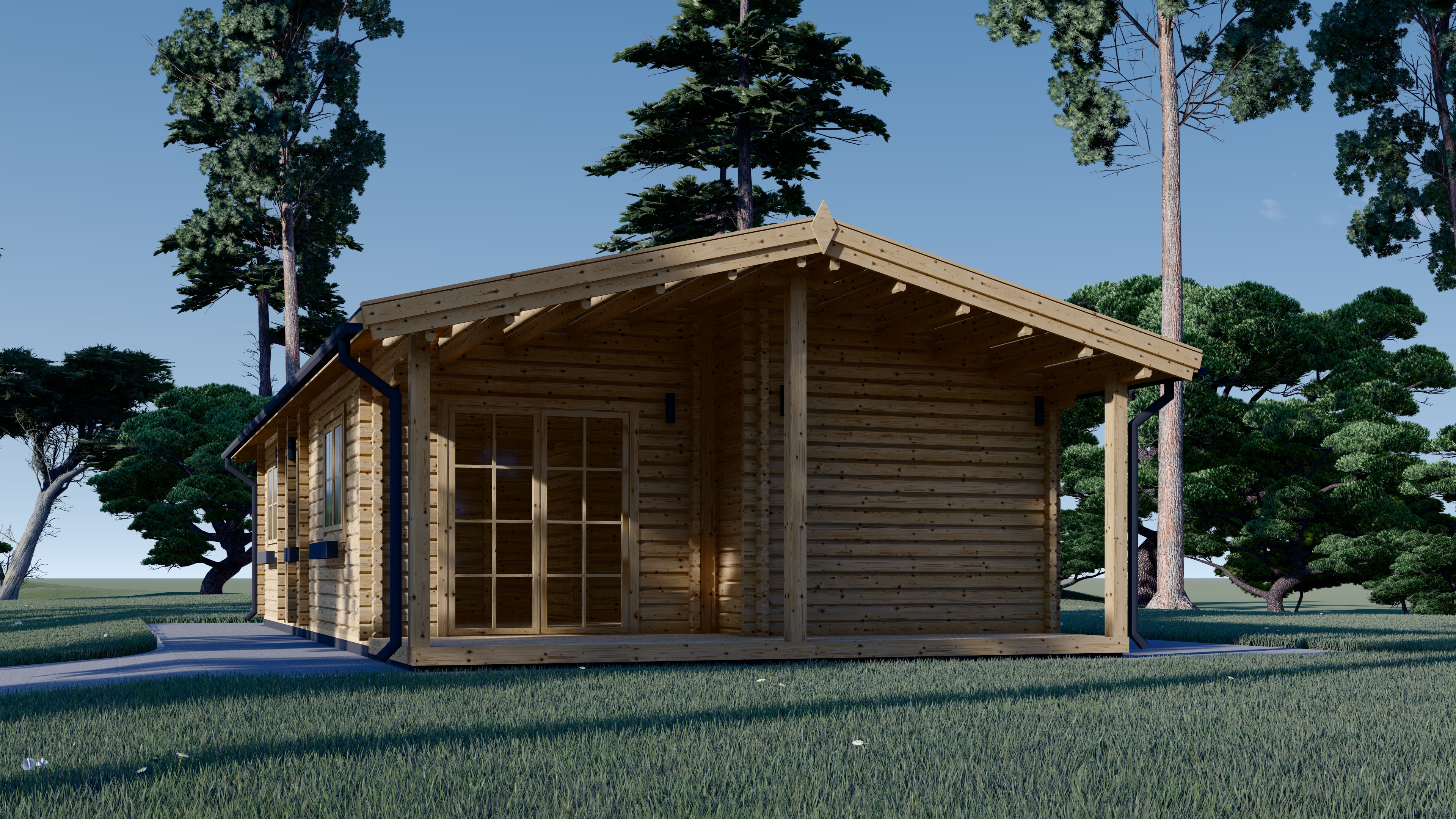 Casa de madera KORVET