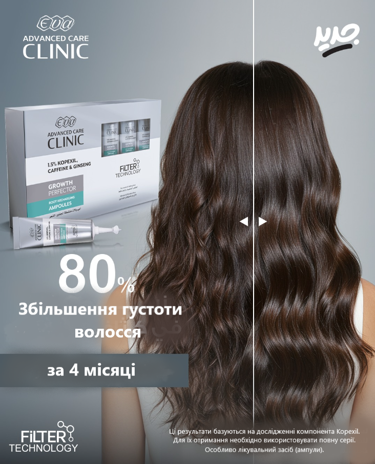 Eva Growth Perfector Єва Ампули для підживлення коренів ослабленого та випадаючого волосся