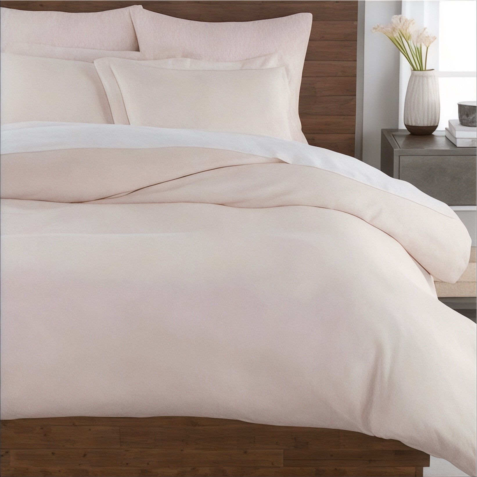 Постільна білизна з ранфорсу, колір Пудра беж