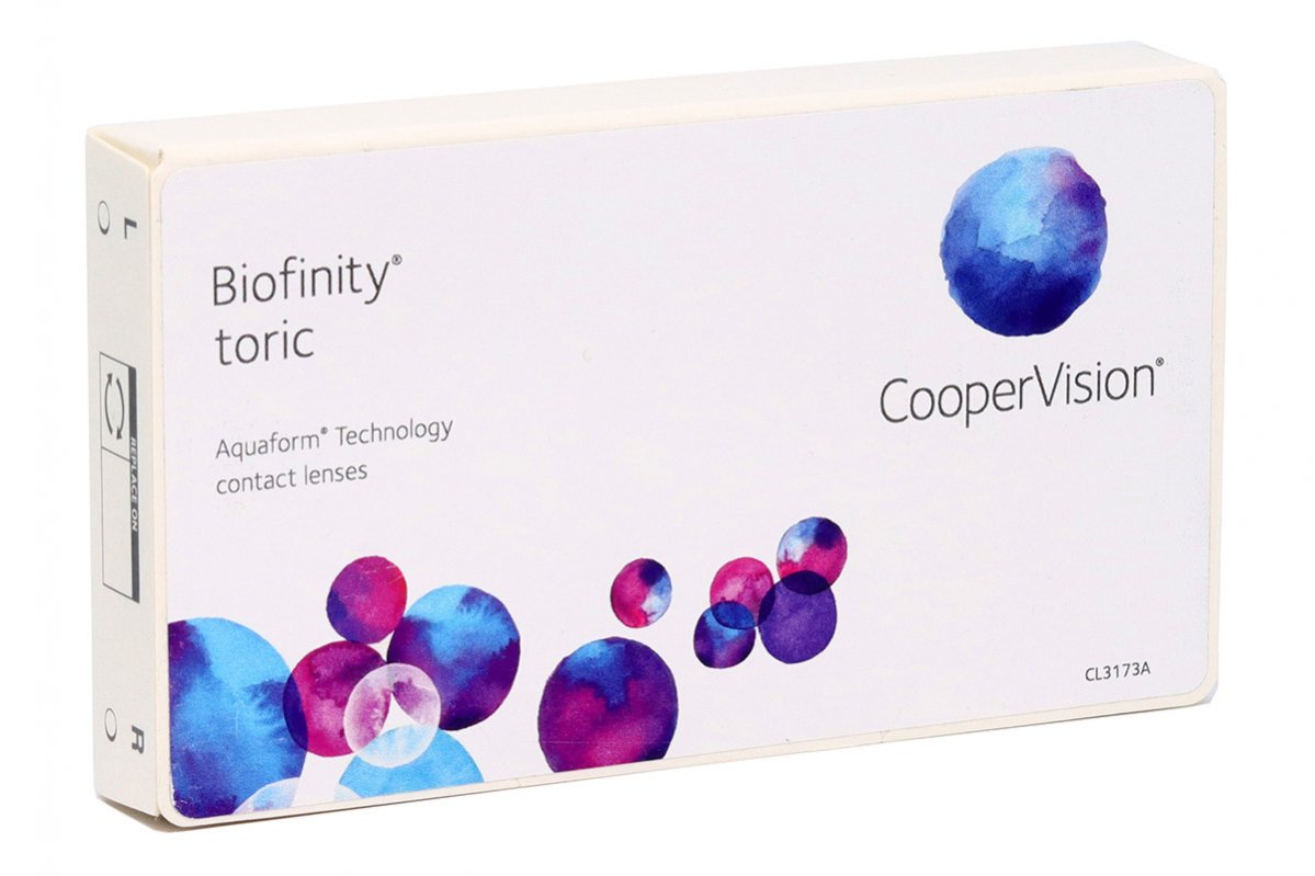 Контактні лінзи Biofinity Toric (3 шт.)
