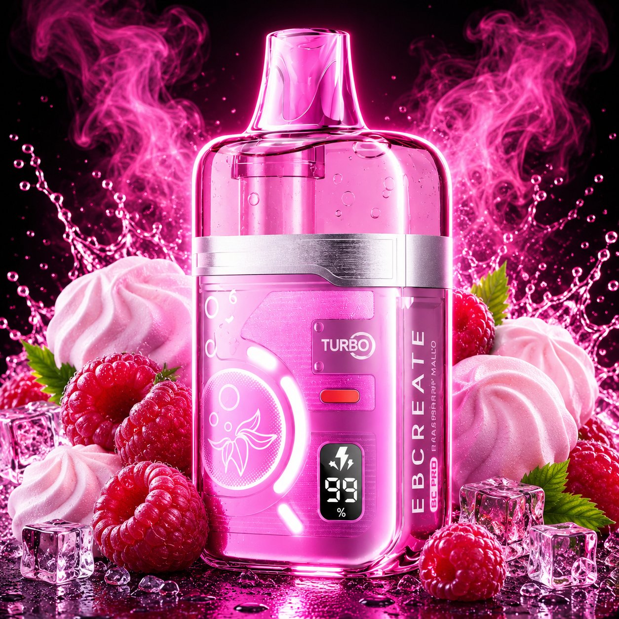 BC Pro 40000 Raspberry Mallo (Малина Маршмеллоу)