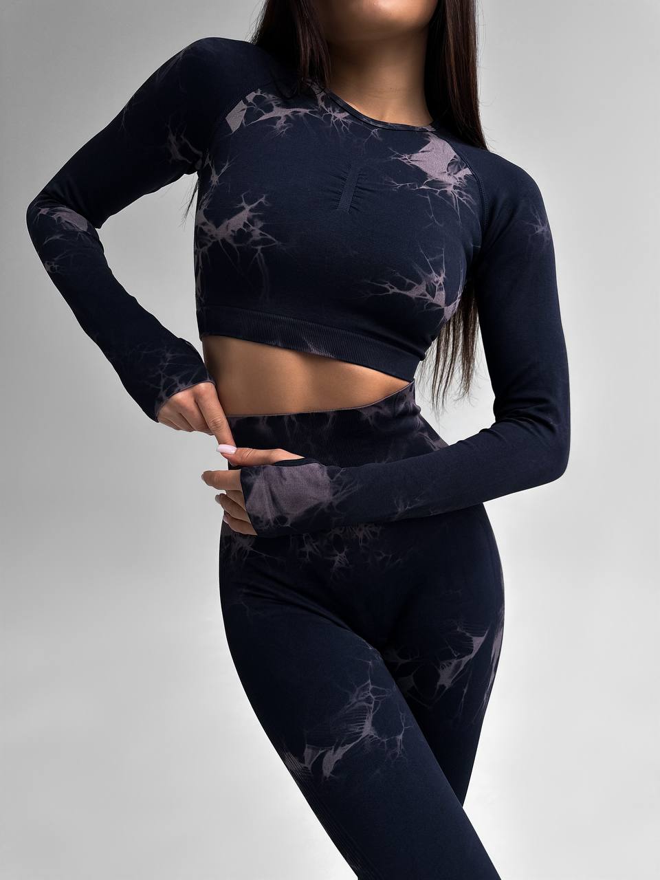 Фітнес костюм лосини Пуш ап