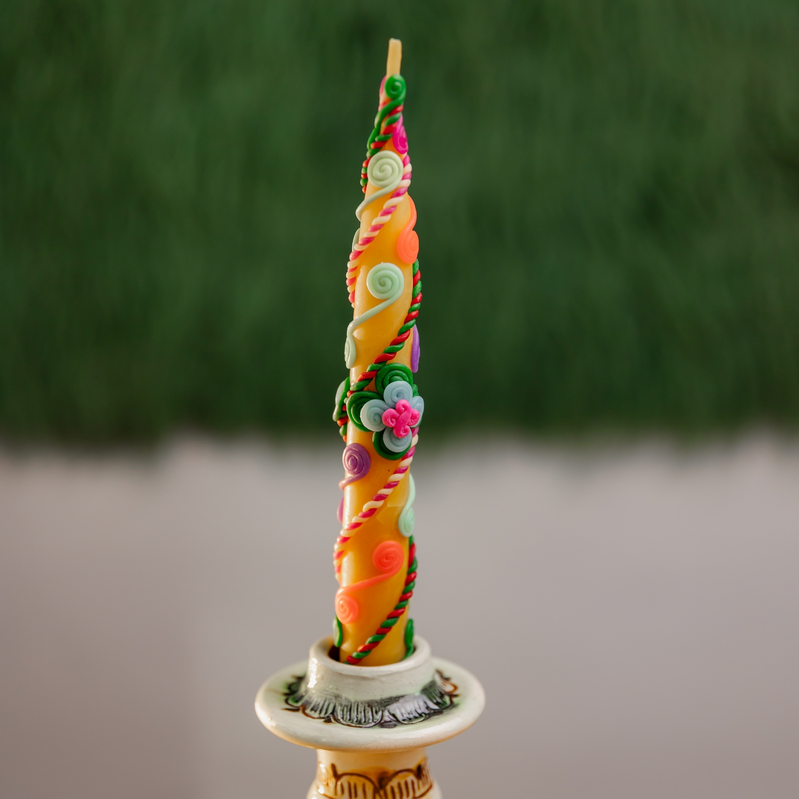 Свічка "Квітнедар", 19 см