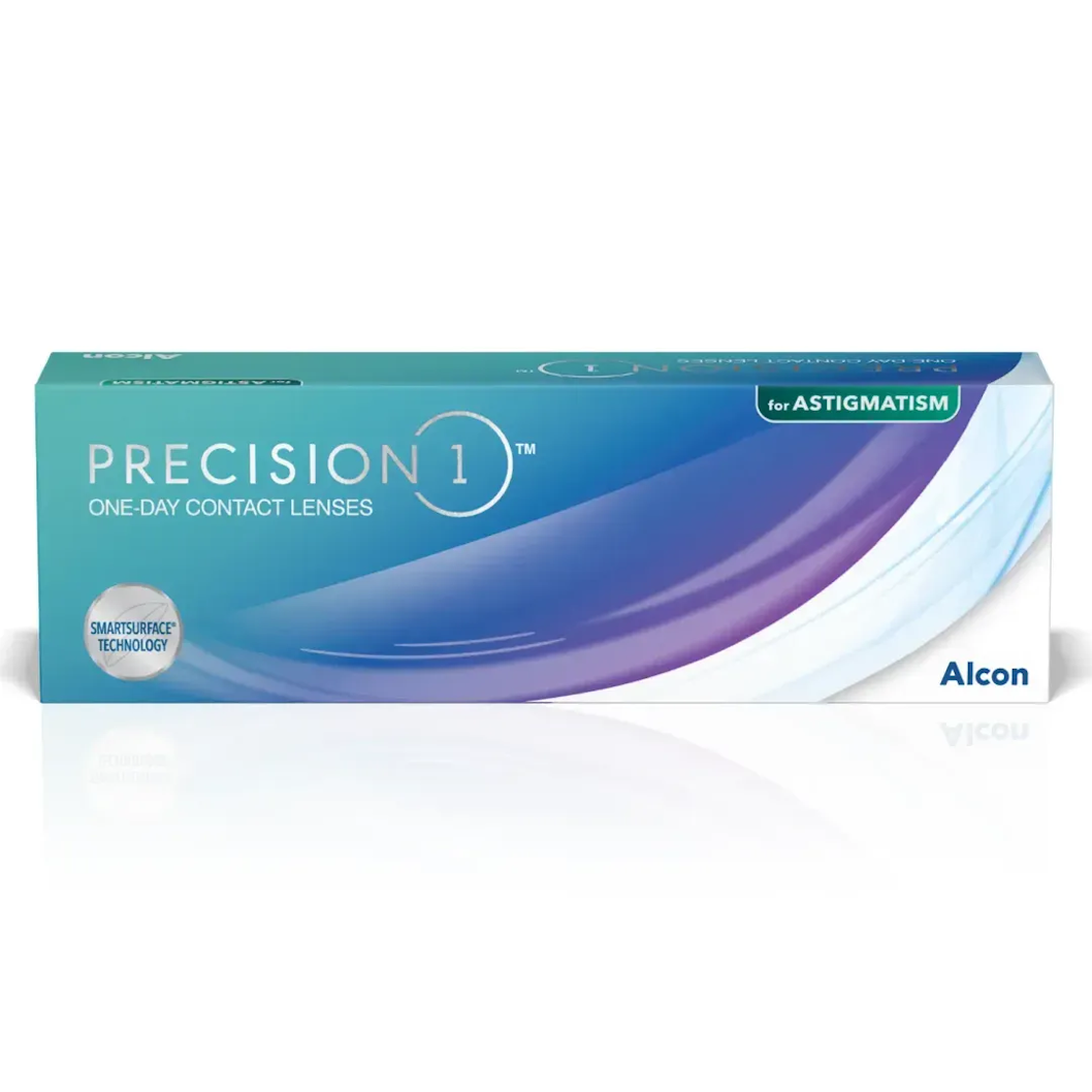 КОНТАКТНІ ЛІНЗИ PRECISION1 FOR ASTIGMATISM (30шт/уп.)