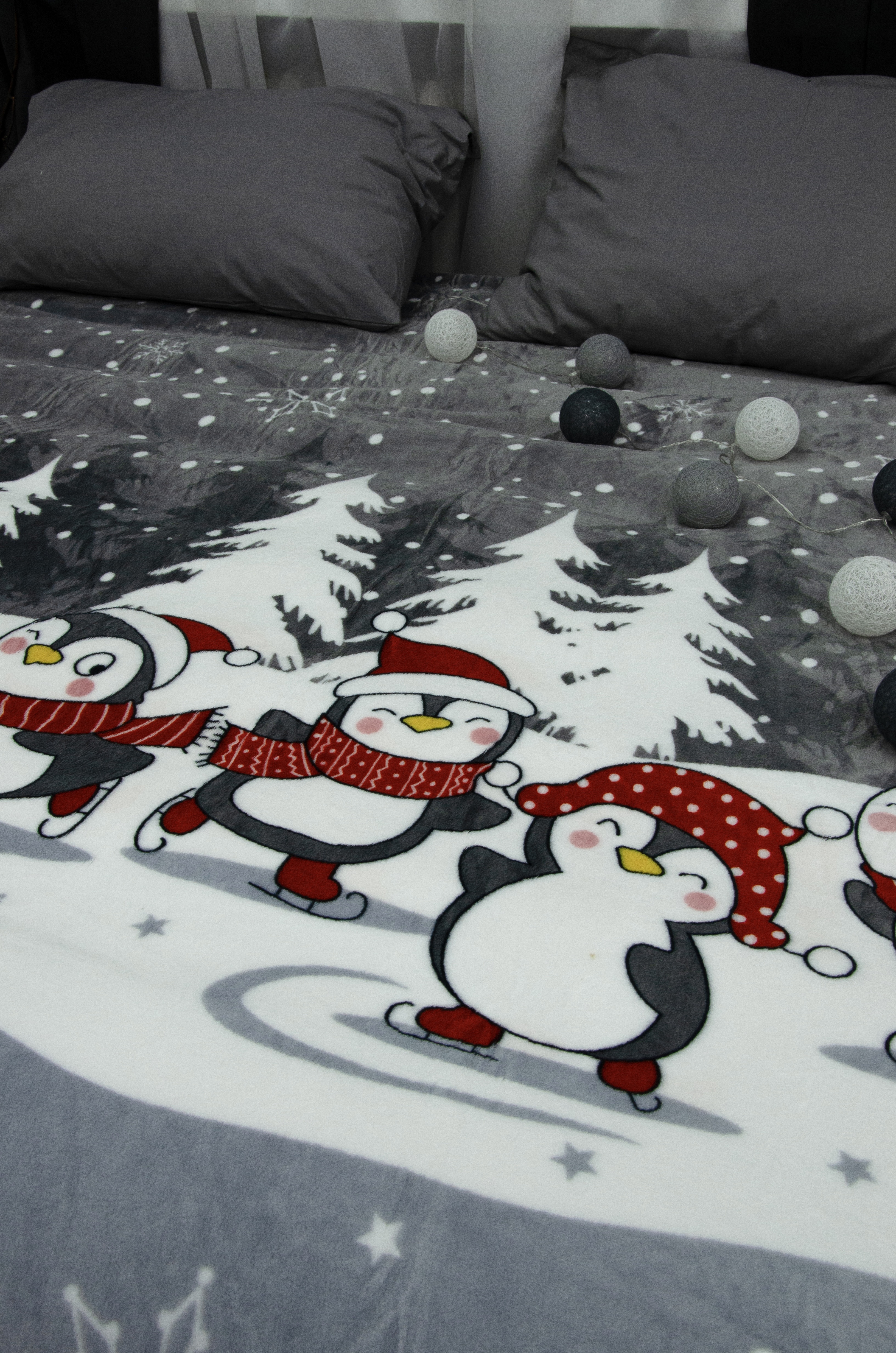 Плед покривало Пінгвинята