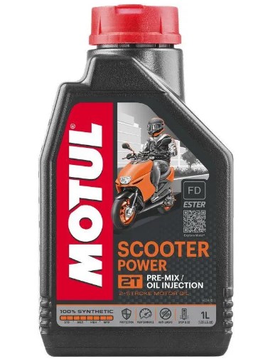 Моторна олива Motul 2T Scooter Power, 1л.