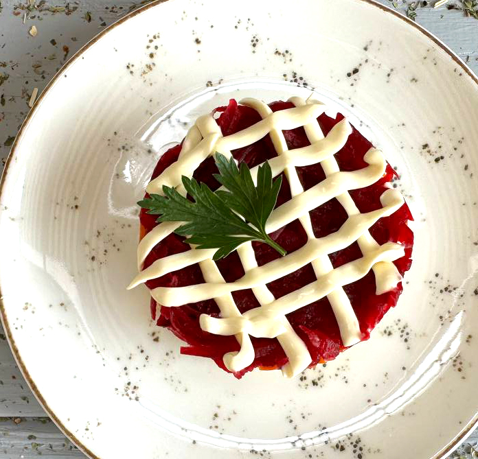 Салат Оселедець під шубою