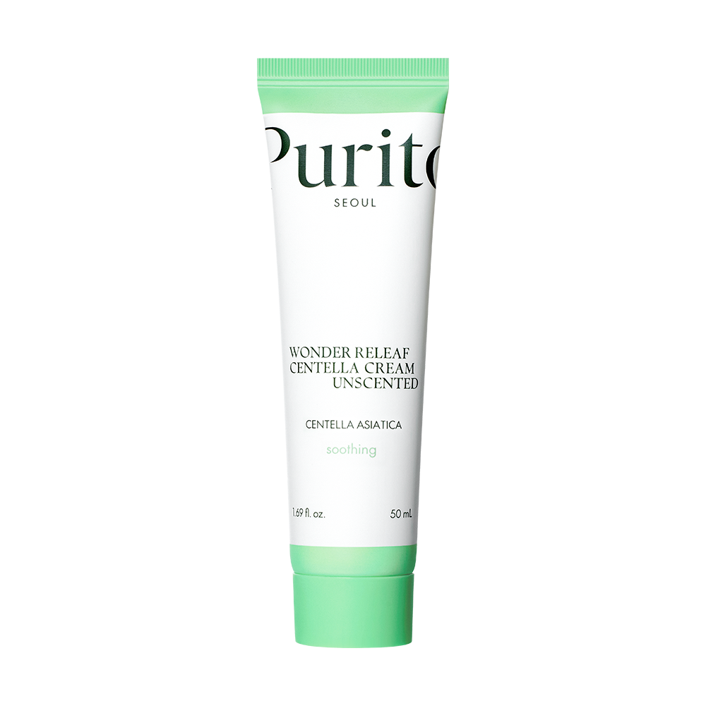 Крем відновлювальний з центеллою без олій Purito Seoul Wonder Releaf Centella Cream Unscented 50 ml