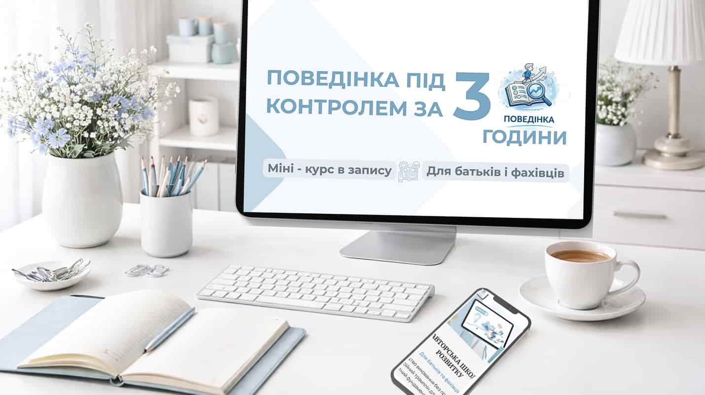 Поведінка під контролем за 3 години 