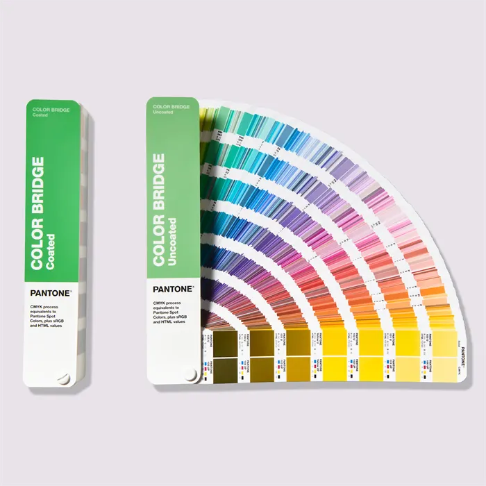 Каталог кольорів Pantone Color Bridge Coated & Uncoated