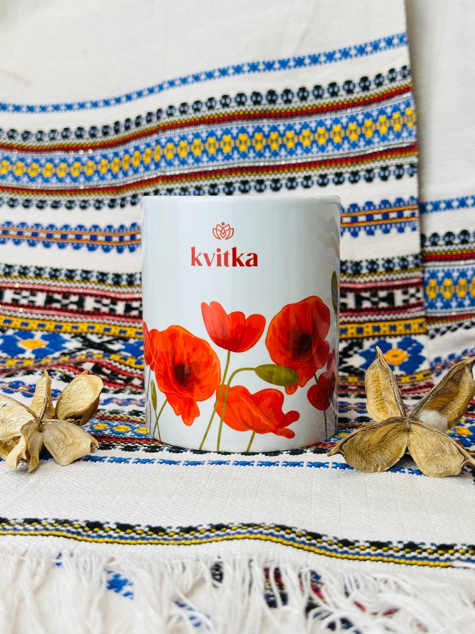 Керамічна чашка "Маки" | Mug en céramique "Pavots"