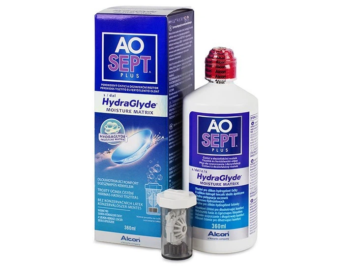 Розчин для лінз AOSept Plus HydraGlyde