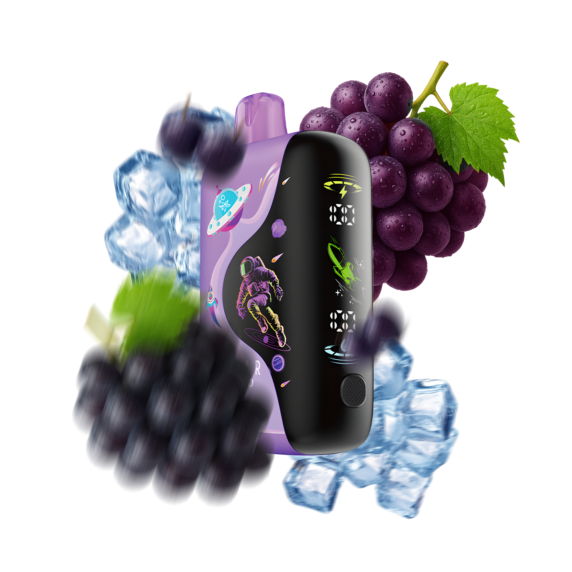 ELF GH 33000 PRO  Grape Ice ( Виноград Лід )