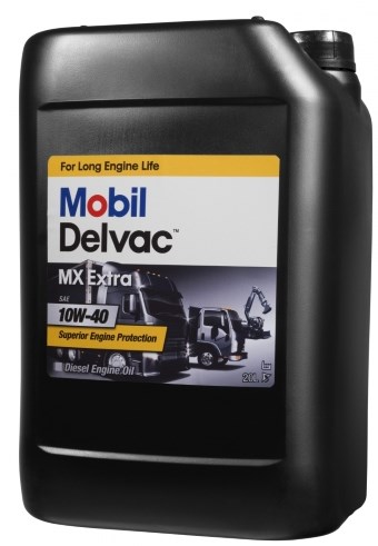 Моторна олива 10W40 Mobil Delvac MX Extra, 20л.