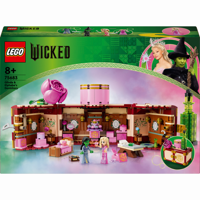 Конструктор LEGO Wicked Кімната Ґлінди й Ельфаби (75683)