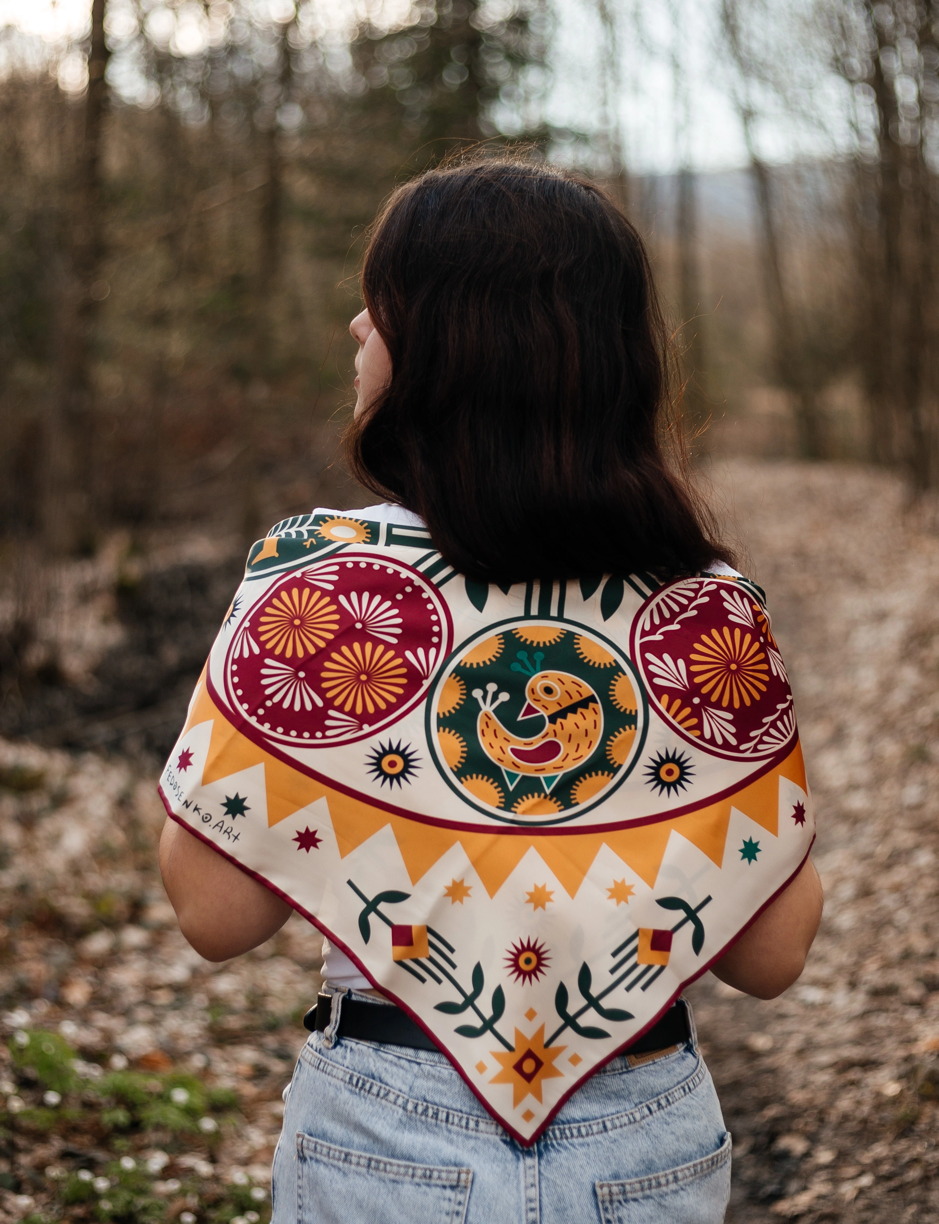 Хустка "Писанка" Велика