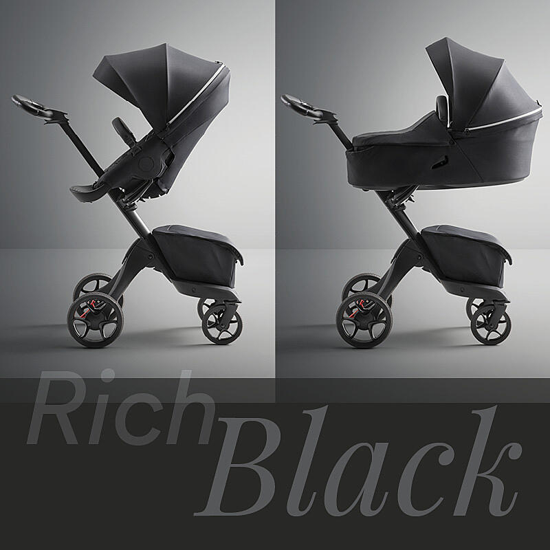 Коляска 2 в 1 Stokke Xplory X, колір: Rich Black