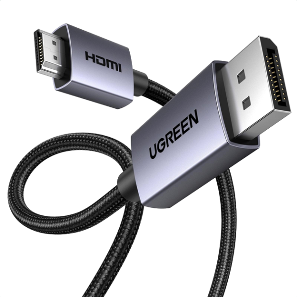 Кабель UGREEN DP125 DisplayPort to HDMI 2.0 4K@30Hz