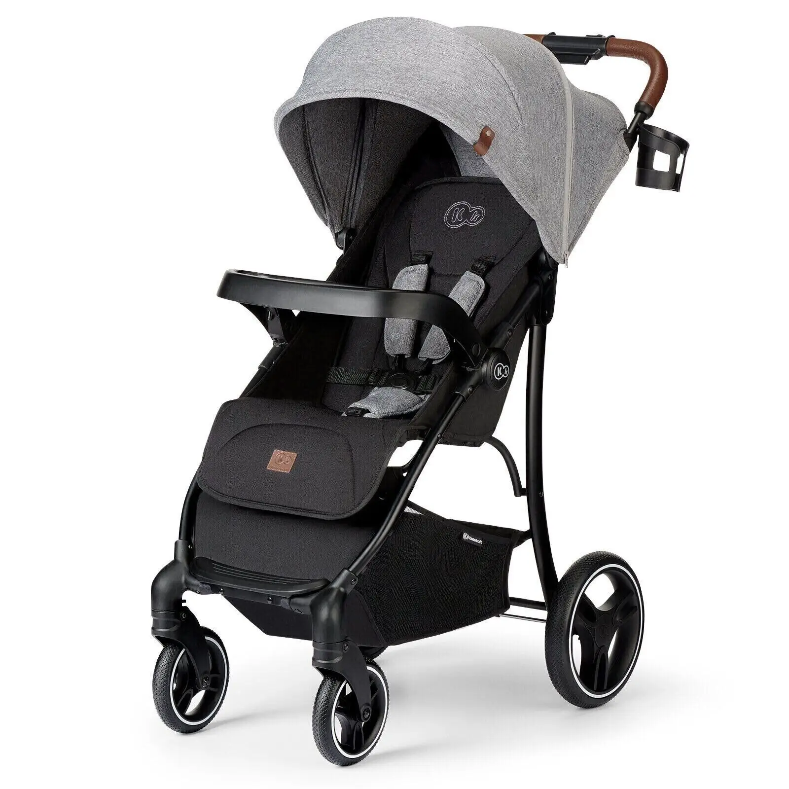 Прогулянкова коляска Kinderkraft Cruiser LX Gray 