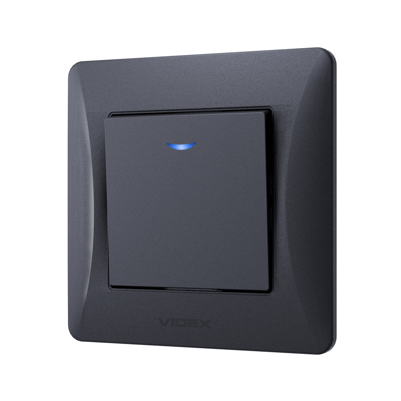 Вимикач одноклавішний з підсвіткою VIDEX BINERA