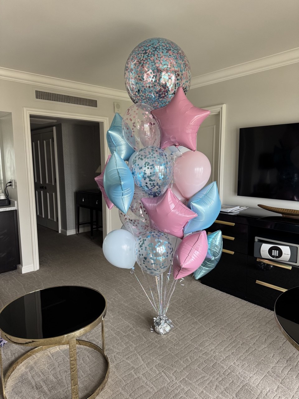 Cotton Candy Luxe Balloon Bouquet