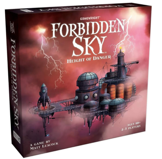 Gamewright Forbidden Sky – The Cooperative Strategy Survival Rocket Building Board Game, 5"