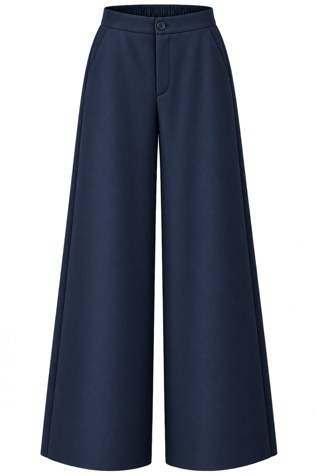 Navy Flow Trousers