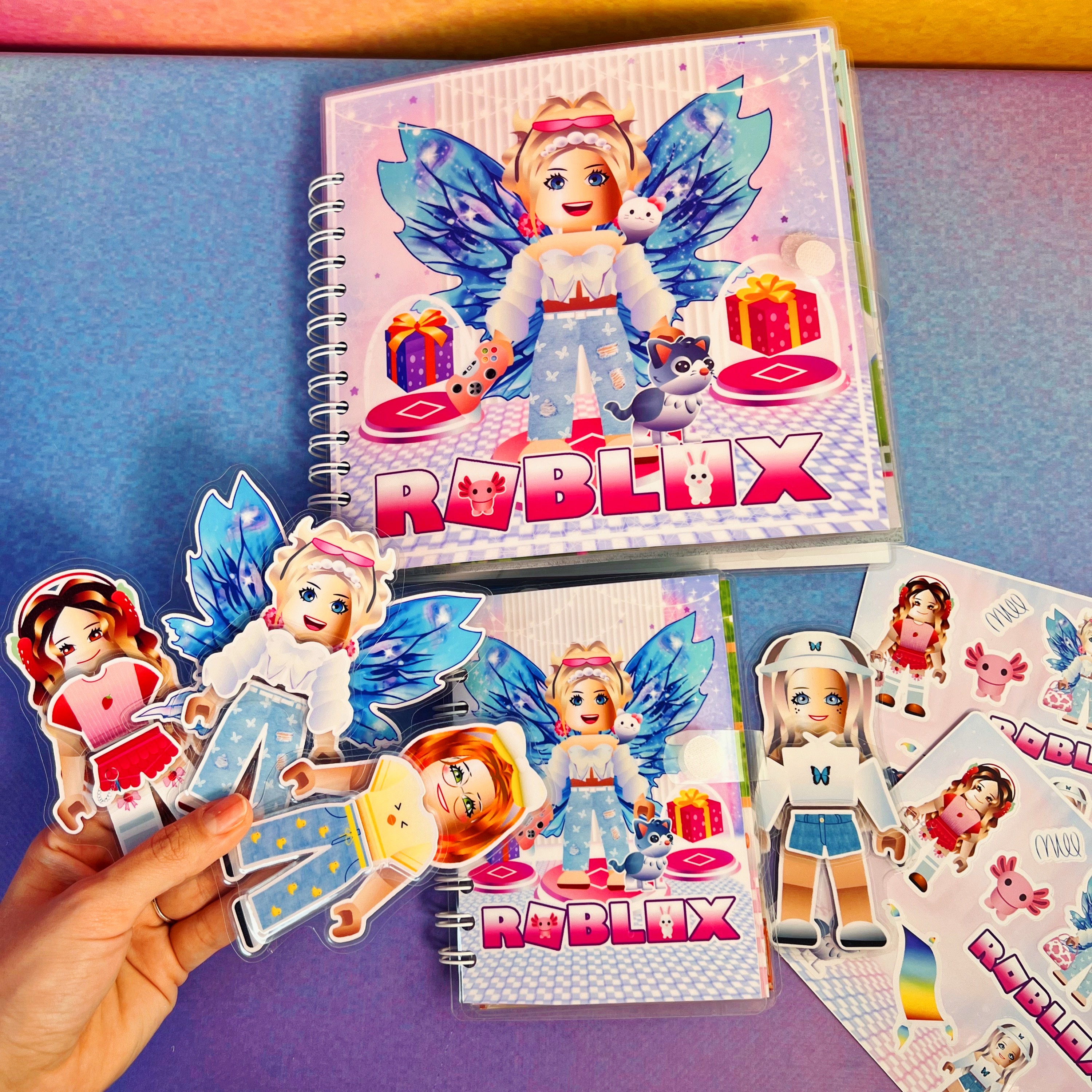 Роблокс альбом на липучках