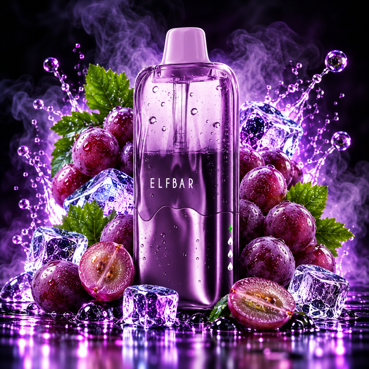 DUKE 30000 Sour Grape Ice (Кислий виноград лід)