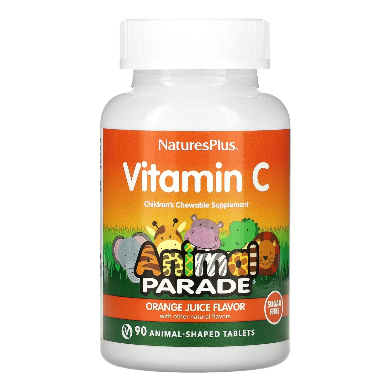 Вітамін С, Sugarfree Vit C Chewable - 90 tabs