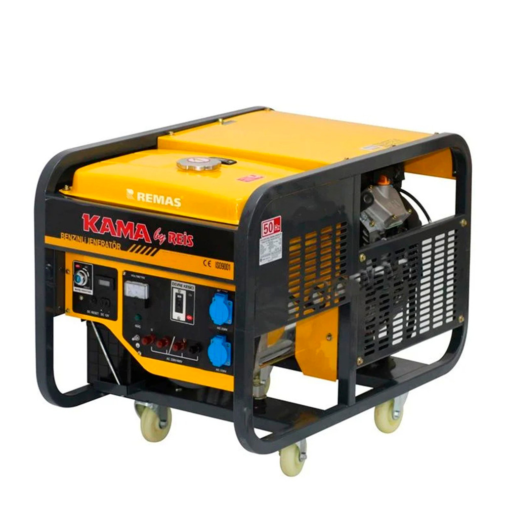 Генератор бензиновый KG л12000FE, однофазный 230V, 50Hz, 12KVA, 25 л