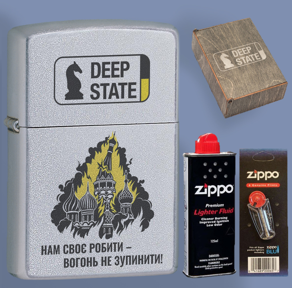 Набір Zippo "Вогонь на болотах"