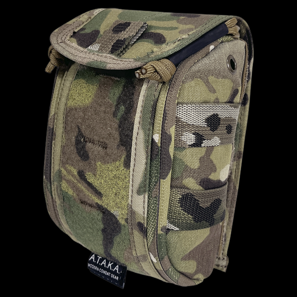 Компактний модульний аптечний підсумок зі швидким скидом "A.M.I.A.K. XS" від українського бренду 'A.T.A.K.A".