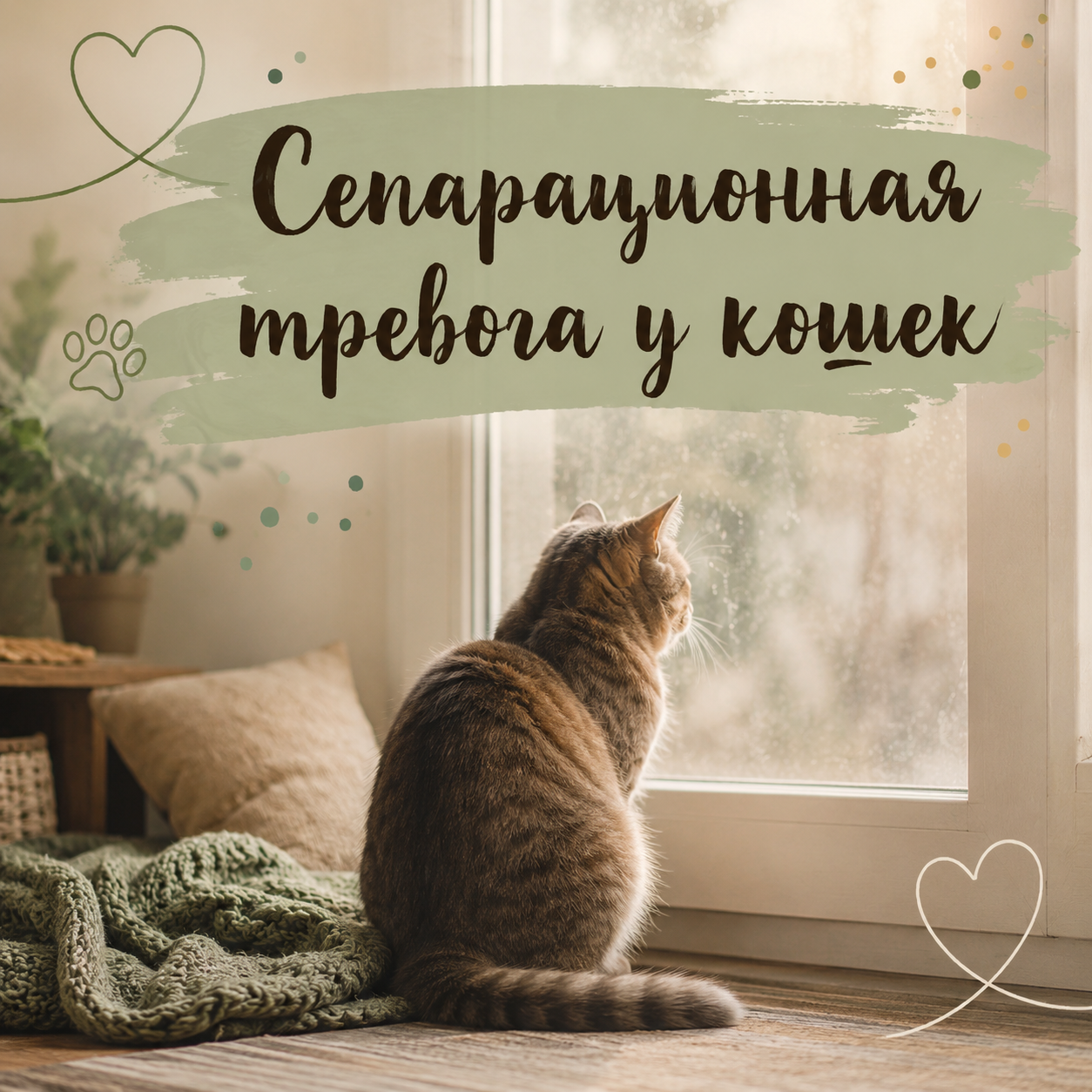 Сепарационная тревога у кошек