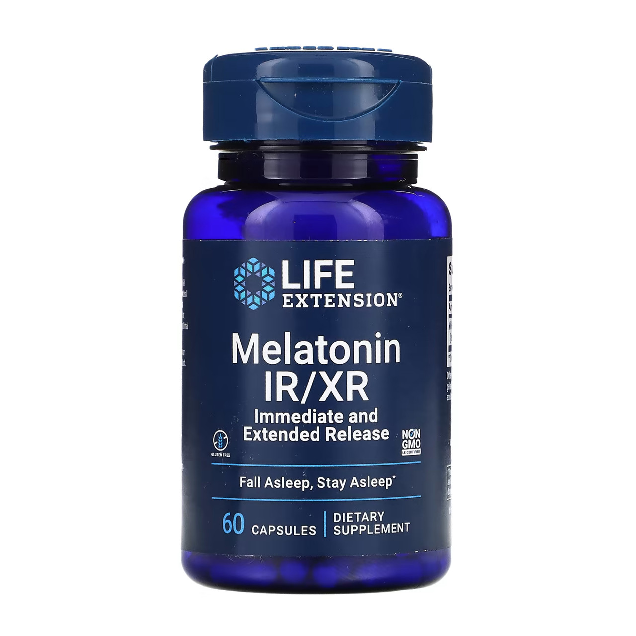 Мелатонін, Melatonin IR/XR - 60 caps