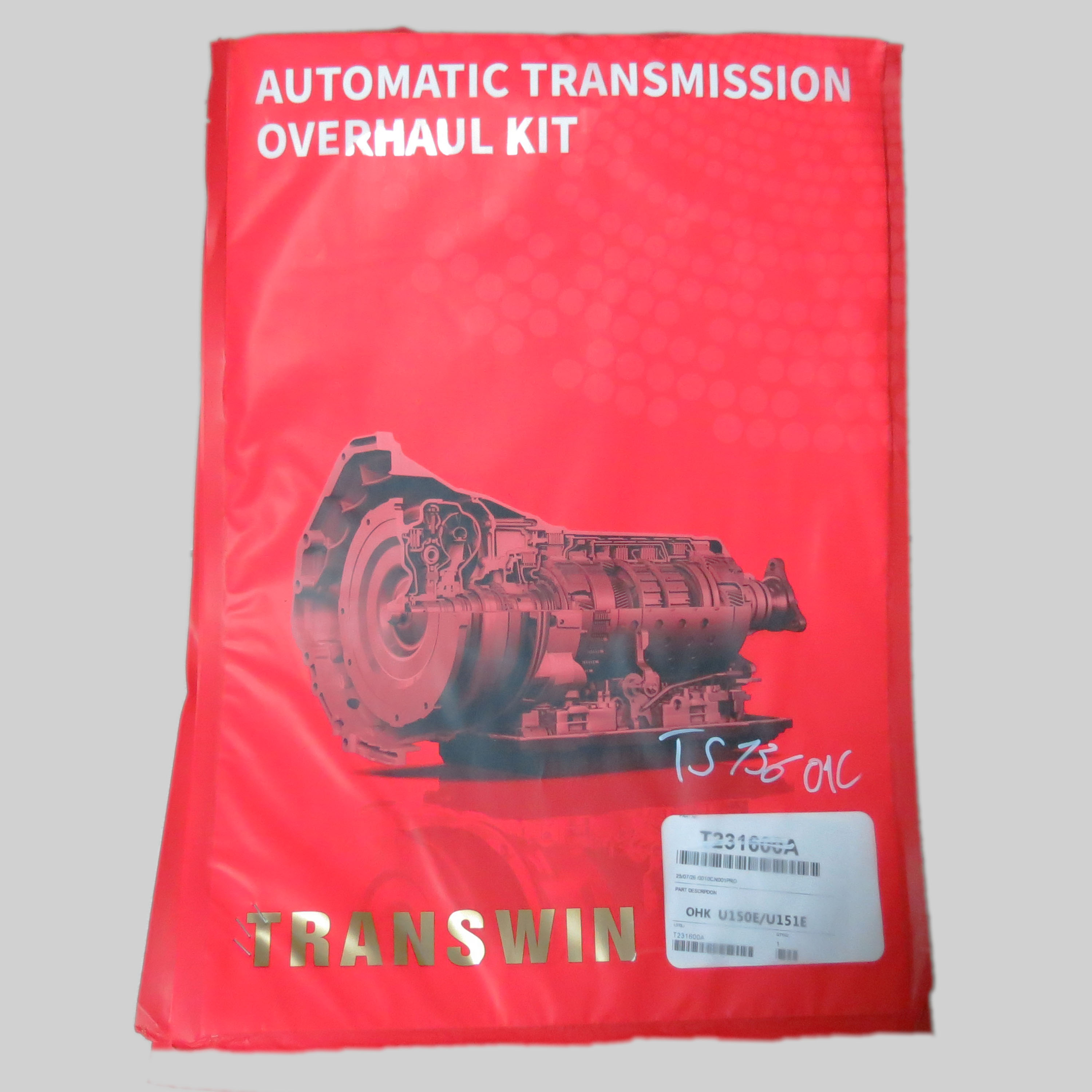 Комплект прокладок оверхол U150E U151E