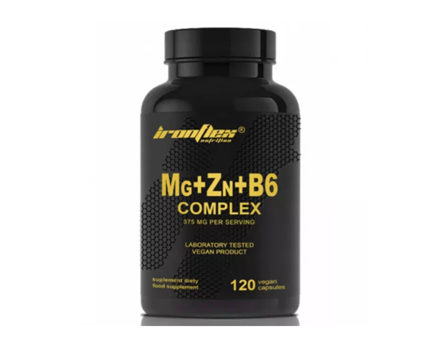 IronFlex Mg + Zn + B6 vegan caps