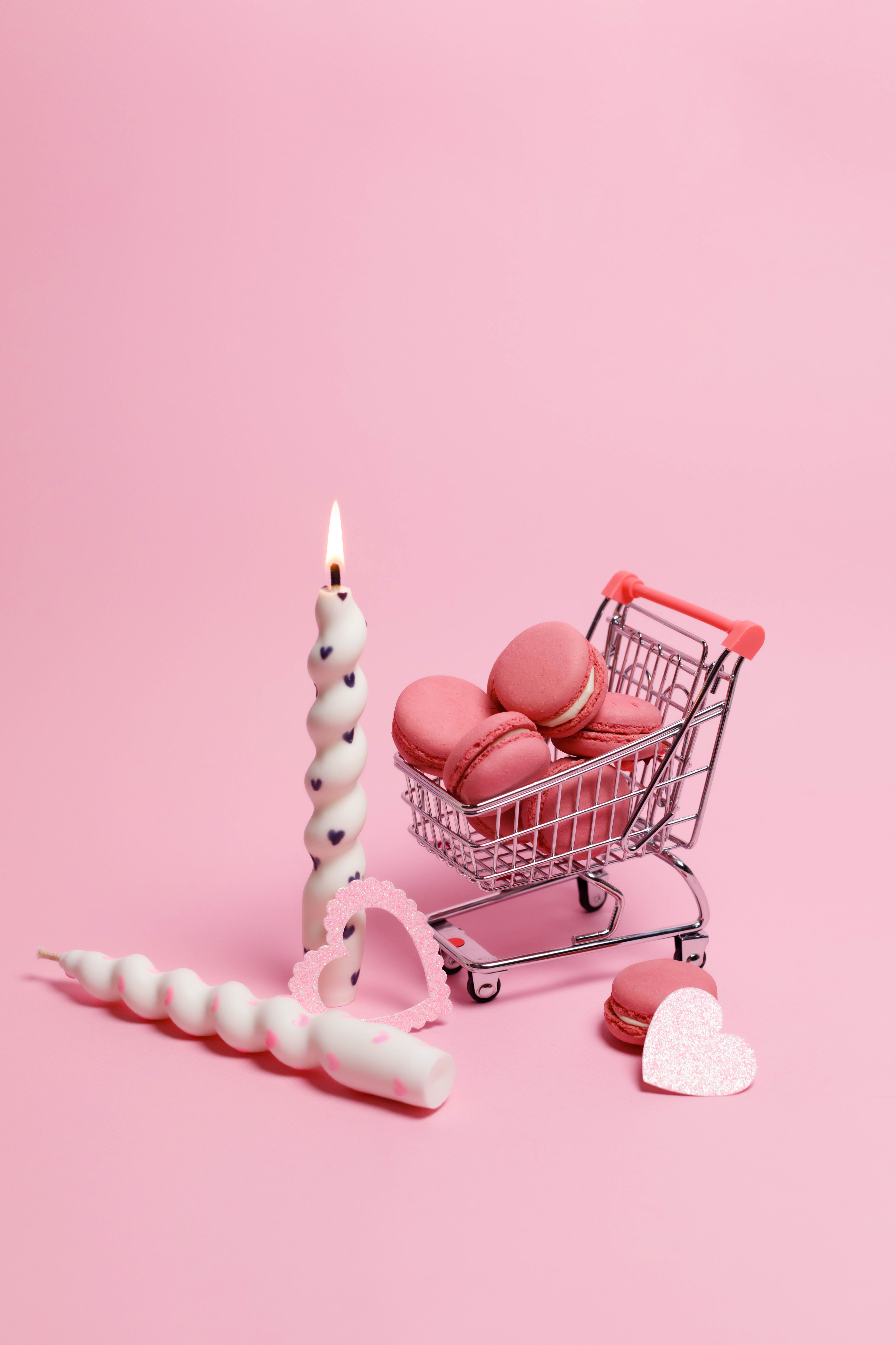 Love-is-Love – соєва столова свічка, єдиноріг (у кольорах)