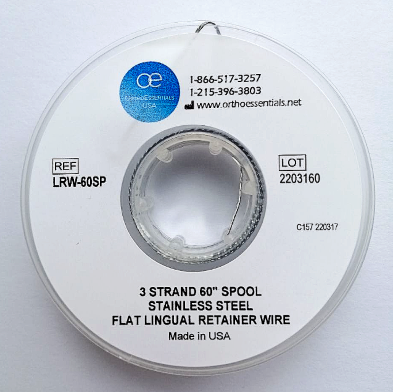 Ретейнер у мотку Ortho Essential 3-жильний