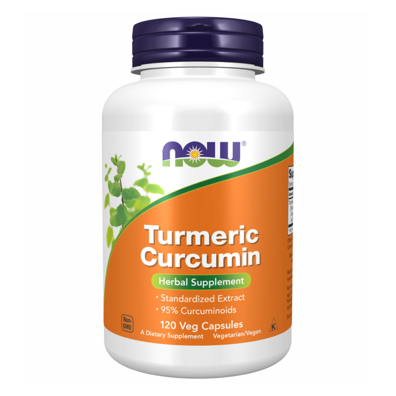 Екстракт куркуми, Turmeric Curcumin Extract - 120 vcaps