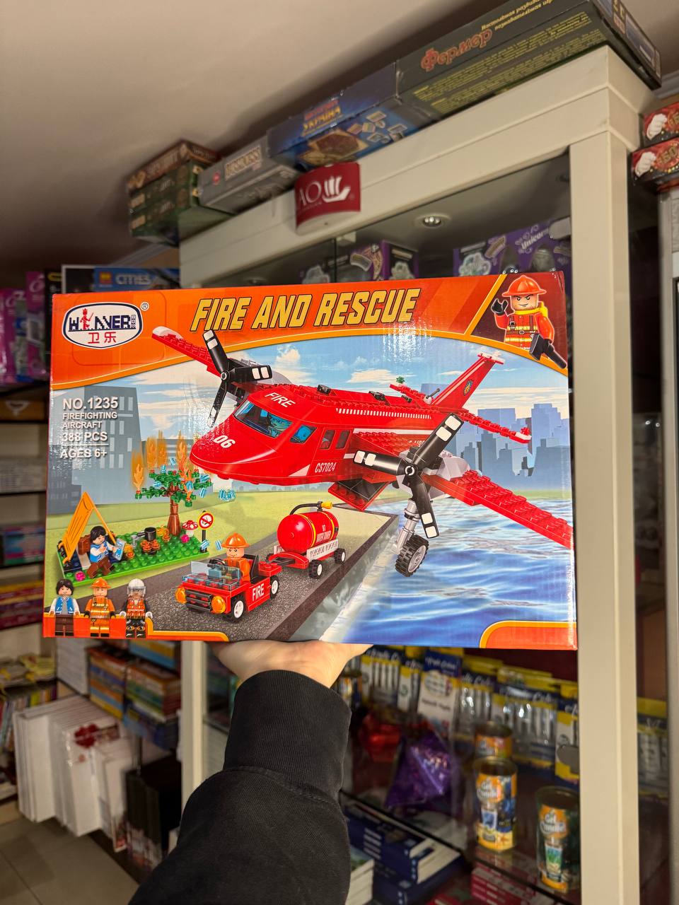 Конструктор  "Команда рятувальників" 388 деталей