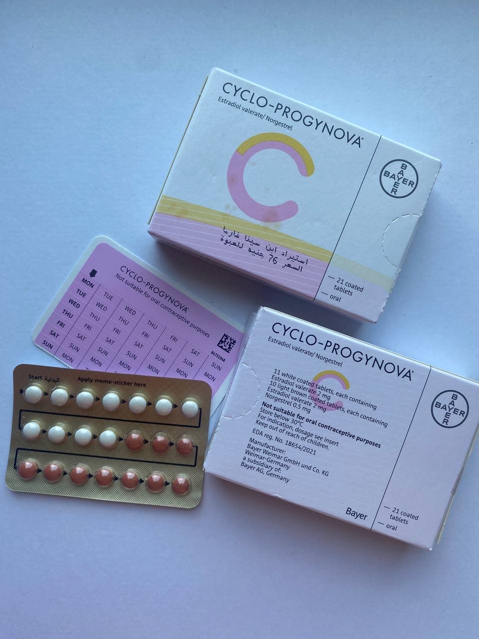 Cyclo-Proginova Цикло-Прогінова 21 табл Менопауза Порушення циклу