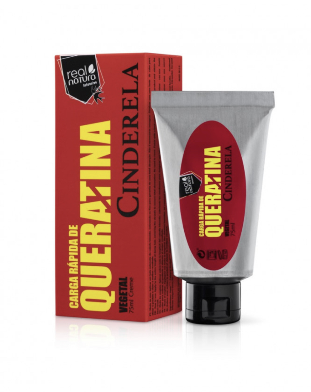 Термозахисний крем Real Natura DE QUERATINA CREME CINDERELA 75 мл