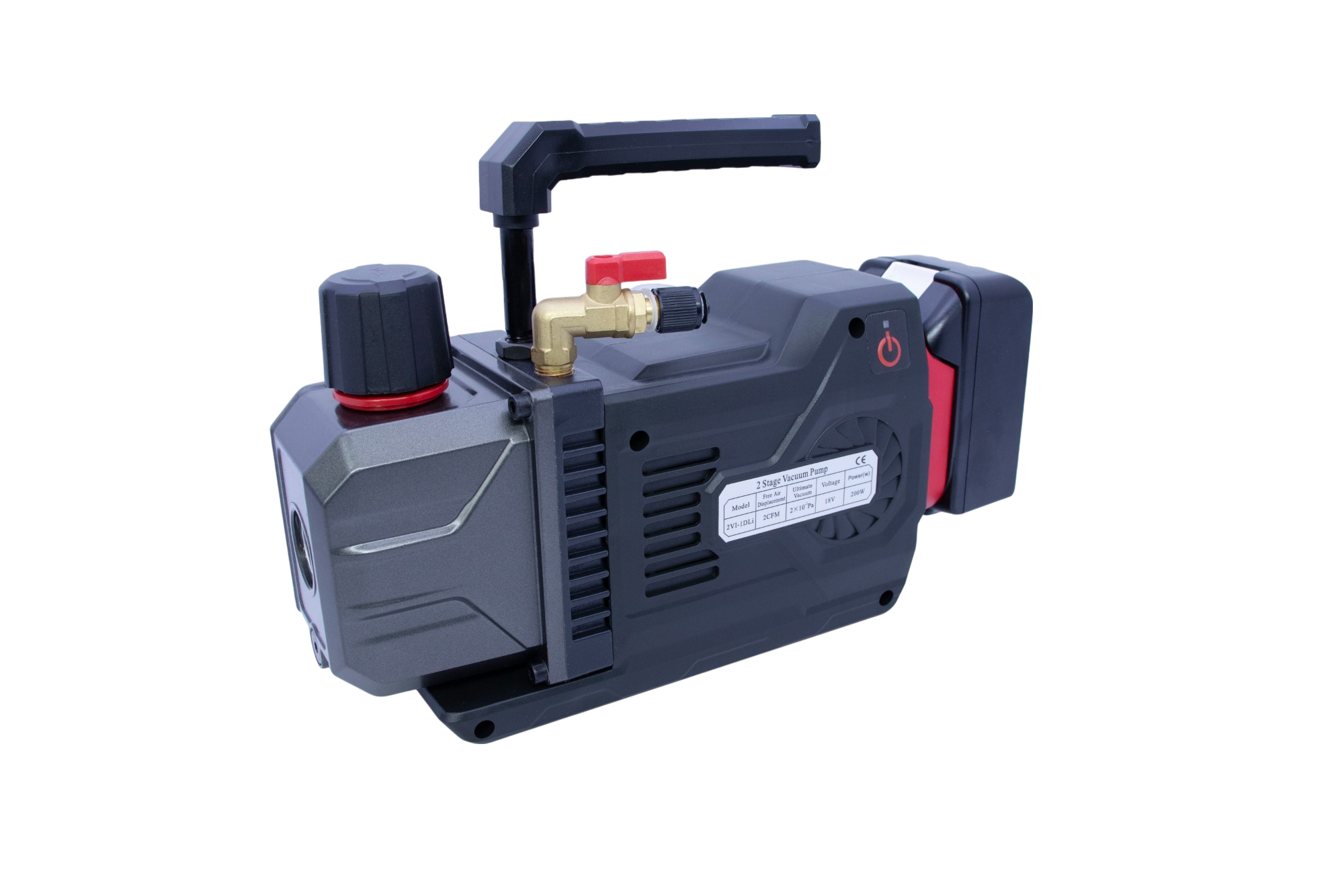 2VI 3 Dli Акумуляторний вакуумний насос 2ст безщітковий 170 л/хв
