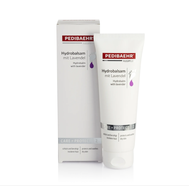 Гідробальзам для сухої шкіри з олією лаванди Hydrobalsam mit Lavendel,PediBaehr, 125 мл