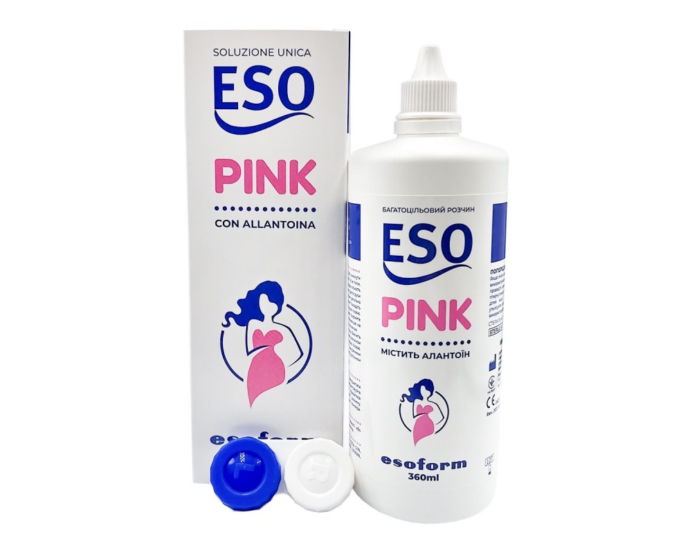Розчин для лінз ESO PINK ESOFORM 360мл.